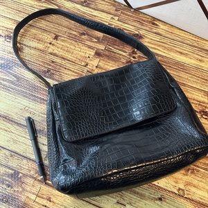 Black letter bag